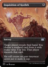Inquisition of Kozilek (Borderless) (355) [Double Masters 2022]