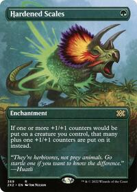 Hardened Scales (Borderless) (369) [Double Masters 2022]