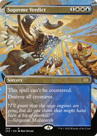 Supreme Verdict (Borderless) (388) [Double Masters 2022]