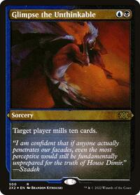 Glimpse the Unthinkable (Foil Etched) (500) [Double Masters 2022]