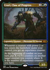 Ezuri, Claw of Progress (Foil Etched) (494) [Double Masters 2022]