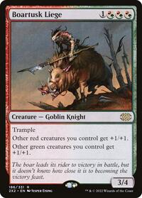 Boartusk Liege (186) [Double Masters 2022]