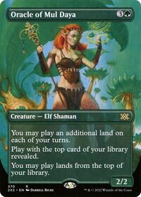 Oracle of Mul Daya (Borderless) (370) [Double Masters 2022]