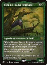 Rishkar, Peema Renegade (Foil Etched) (465) [Double Masters 2022]