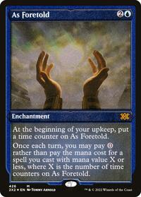 As Foretold (Foil Etched) (426) [Double Masters 2022]
