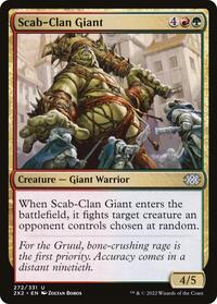 Scab-Clan Giant (272) [Double Masters 2022]