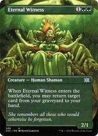 Eternal Witness (Borderless) (368) [Double Masters 2022]