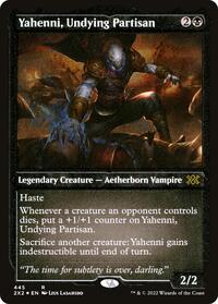 Yahenni, Undying Partisan (Foil Etched) (445) [Double Masters 2022]