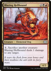 Blazing Hellhound (183) [Double Masters 2022]