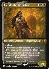 Elenda, the Dusk Rose (Foil Etched) (491) [Double Masters 2022]