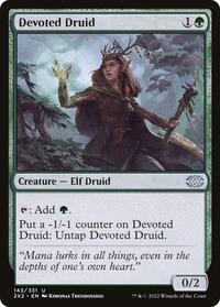 Devoted Druid (143) [Double Masters 2022]