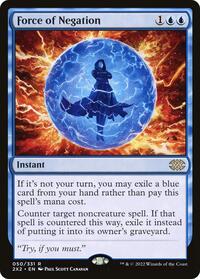 Force of Negation (50) [Double Masters 2022]