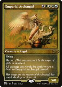 Empyrial Archangel (Foil Etched) (493) [Double Masters 2022]