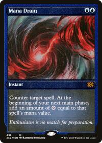 Mana Drain (Foil Etched) (432) [Double Masters 2022]