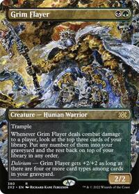Grim Flayer (Borderless) (380) [Double Masters 2022]
