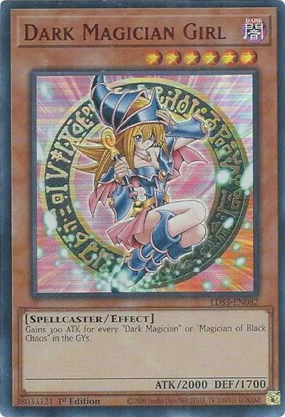 Dark Magician Girl (Red) (LDS3-EN082) [Legendary Duelists: Season 3]
