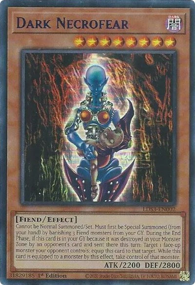 Dark Necrofear (Blue) (LDS3-EN002) [Legendary Duelists: Season 3]