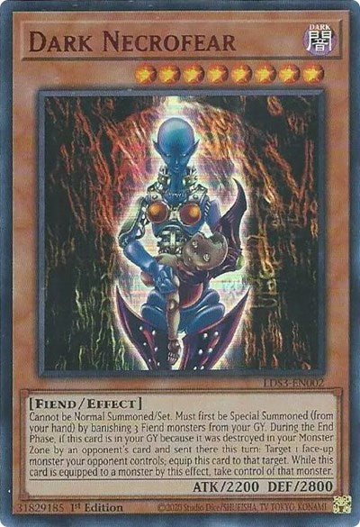 Dark Necrofear (Red) (LDS3-EN002) [Legendary Duelists: Season 3]