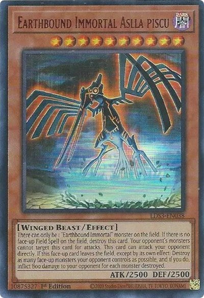Earthbound Immortal Aslla Piscu (Red) (LDS3-EN038) [Legendary Duelists: Season 3]