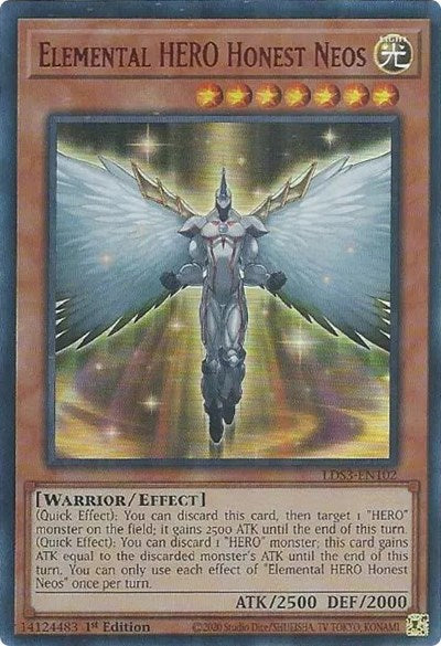 Elemental HERO Honest Neos (Red) (LDS3-EN102) [Legendary Duelists: Season 3]