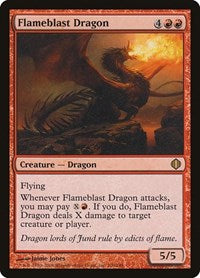 Flameblast Dragon (100) [Shards of Alara]