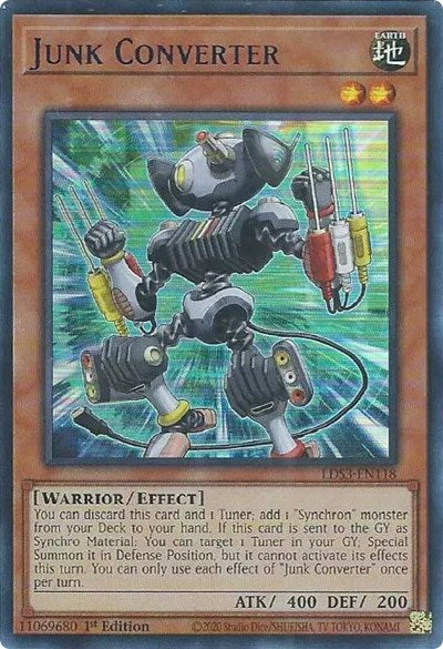 Junk Converter (Blue) (LDS3-EN118) [Legendary Duelists: Season 3]