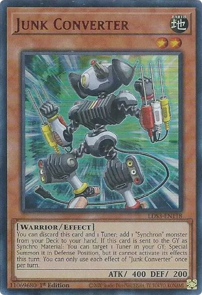 Junk Converter (Red) (LDS3-EN118) [Legendary Duelists: Season 3]