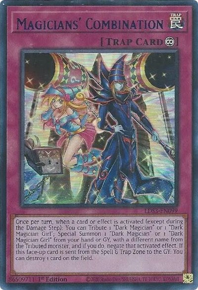 Magicians' Combination (Blue) (LDS3-EN099) [Legendary Duelists: Season 3]