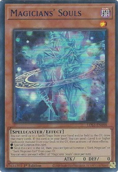 Magicians' Souls (Blue) (LDS3-EN088) [Legendary Duelists: Season 3]