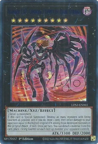 Number C40: Gimmick Puppet of Dark Strings (Blue) (LDS3-EN065) [Legendary Duelists: Season 3]
