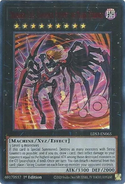 Number C40: Gimmick Puppet of Dark Strings (Red) (LDS3-EN065) [Legendary Duelists: Season 3]