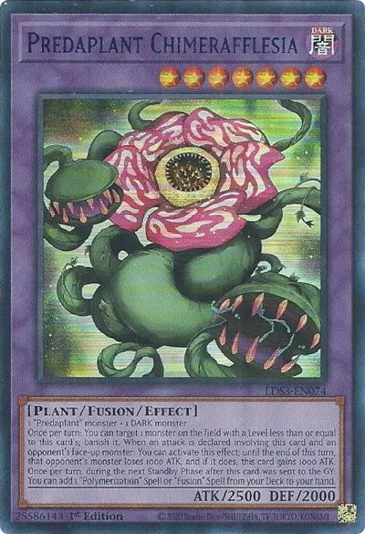 Predaplant Chimerafflesia (Blue) (LDS3-EN074) [Legendary Duelists: Season 3]