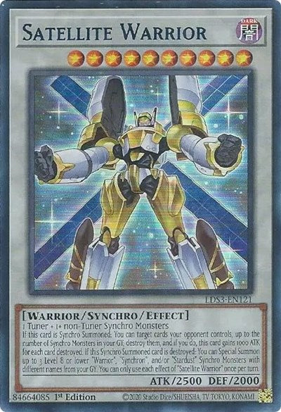 Satellite Warrior (Blue) (LDS3-EN121) [Legendary Duelists: Season 3]