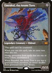 Emrakul, the Aeons Torn (Foil Etched) (413) [Double Masters 2022]