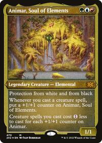 Animar, Soul of Elements (Foil Etched) (470) [Double Masters 2022]