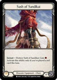 Sash of Sandikai (FAI004) [Blitz Deck: Uprising - Fai]