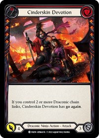 Cinderskin Devotion (Red) (FAI016) [Blitz Deck: Uprising - Fai]