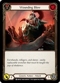 Wounding Blow (DRO022) [Blitz Deck: Uprising - Dromai]