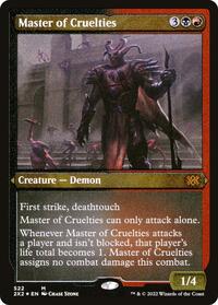 Master of Cruelties (Foil Etched) (522) [Double Masters 2022]