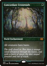 Concordant Crossroads (Foil Etched) (459) [Double Masters 2022]