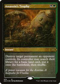 Assassin's Trophy (Foil Etched) (474) [Double Masters 2022]