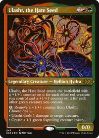 Ulasht, the Hate Seed (Foil Etched) (547) [Double Masters 2022]