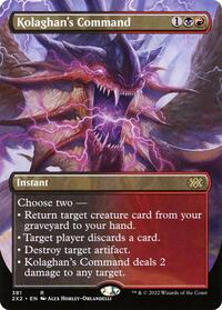 Kolaghan's Command (Borderless) (381) [Double Masters 2022]