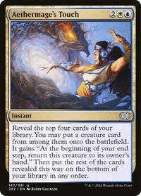 Aethermage's Touch (167) [Double Masters 2022]