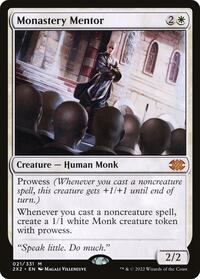 Monastery Mentor (21) [Double Masters 2022]