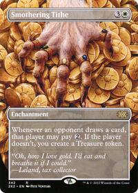 Smothering Tithe (Borderless) (342) [Double Masters 2022]
