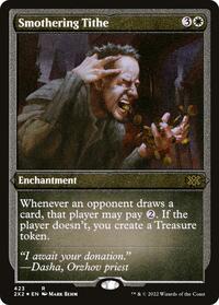 Smothering Tithe (Foil Etched) (423) [Double Masters 2022]