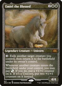 Emiel the Blessed (Foil Etched) (417) [Double Masters 2022]