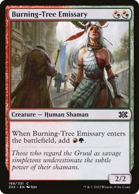 Burning-Tree Emissary (189) [Double Masters 2022]