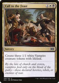 Call to the Feast (190) [Double Masters 2022]